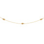 Collier 3 Noeuds piqué Forçat 4 mm