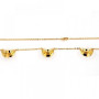Collier Trois Carambole plaqué Or