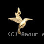 Pendentif Colibri or