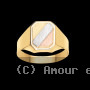 Chevalière carrée unie 3 ors