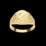 Chevalière ovale 13 mm