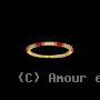 Bague ornée oxydes de zirconium blancs