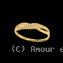 Bague torsadée oxydes de zirconium 2 rangs