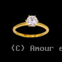 Bague solitaire oxyde zirconium serti 6 griffes