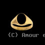 Chevalière forme ovale pierre Onyx noir