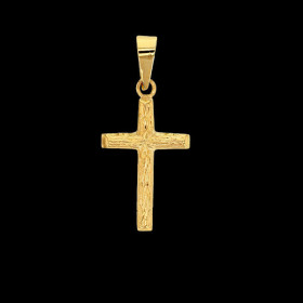 Pendentif croix ciselée