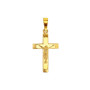 Croix ornée du Christ en Or