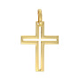 Pendentif croix ajourée en Or