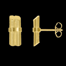 Boucles d'oreilles Fagot Or 18 Carats