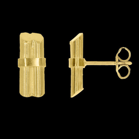 Boucles d'oreilles Fagot Or 18 Carats