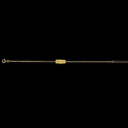 Bracelet Fagot 1 motif Or 18 Carats