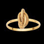 Bague Noeud Forçat piqué Or jaune 18 Carats