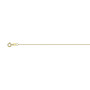 Chaîne maille Forçat claire miroir 0,70 mm 18 Carats