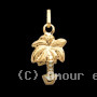 Pendentif Palmier Or 18 Carats