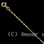 Chaîne de cheville maille Forçat Or 18 Carats