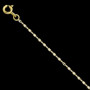 Chaîne de cheville maille Forçat Or 18 Carats