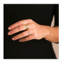 Bague créole Vague Or Jaune 9 Carats