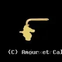 Percing nez carte Martinique Or