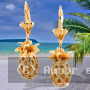 Boucles d'oreilles Ananas Victoria