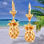 Boucles d'oreilles Ananas Victoria