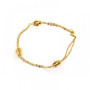 Bracelet Forçat Plaqué Or