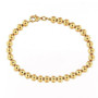 Bracelet Boules Plaqué Or