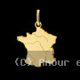 Pendentif France Or