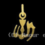 Pendentif Allah Or