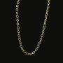 Collier maille Forçat 7 mm Or 18 Carat