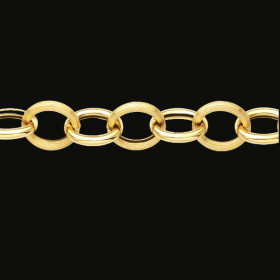 Bracelet maille Forçat 8,50 mm Or