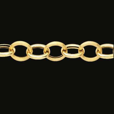 Bracelet maille Forçat 8,50 mm Or