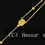 Bracelet Vierge miraculeuse Or