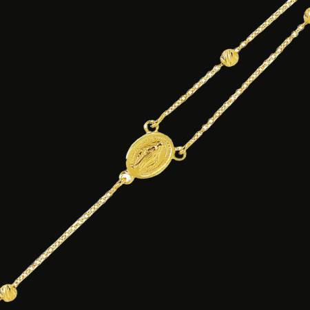 Bracelet Vierge miraculeuse Or