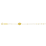 Bracelet Chapelet Croix et Vierge miraculeuse Or