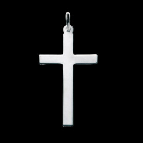 Pendentif Croix Latine PM Argent
