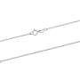 Chaine Argent maille Forçat 1.3 mm