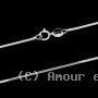 Chaîne Argent maille Gourmette 1.2 mm