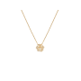 Collier Hibiscus diamants Or 18 Carat