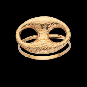 Bague Grain de café Or 18 Carats