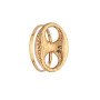 Bague Grain de café Or 18 Carats