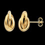 Boucles d'oreilles Noeud Forçat Or