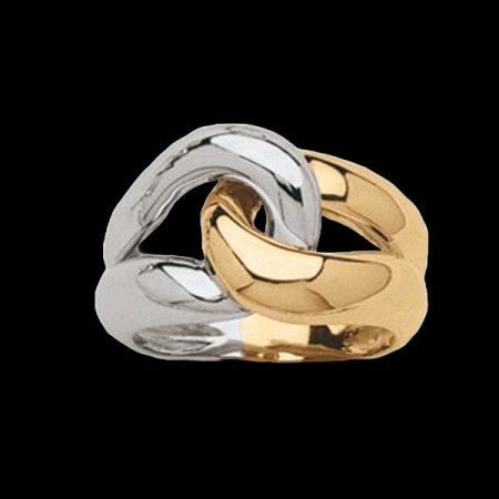 Bague coulé piton de la fournaise Or