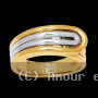 Bague coulé piton de la fournaise 3 Ors