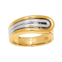 Bague coulé piton de la fournaise 3 Ors