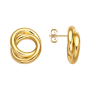 Boucles d'oreilles Cercles la fournaise Or