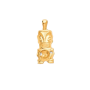 Pendentif Tiki polynésien Or