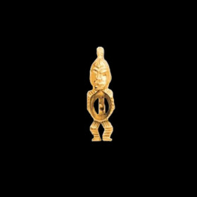 Pendentif Tiki polynésien PM Or