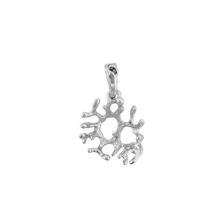 Pendentif Corail Or
