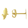 Boucles d'oreilles carte Martinique GM Or