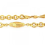 Collier Barillet Forçat Plaqué Or
